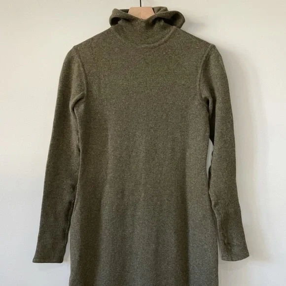 Ralph Lauren Purple Label Olive Long Sleeve Dress​